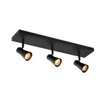 Spot Minimalist 3x GU10 Led Preto Bivolt Avant