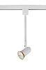 Spot New Short-Lâmp. GU10 127V-c/adaptador p/trilho TR- Acabamento Branco - Haste longa Spot New Short-Lâmp. GU10 127V-c/adaptador p/trilho TR- Acabamento Branco - Haste longa