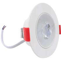 Spot Orientável 5W 6500K Bivolt Redondo em ABS