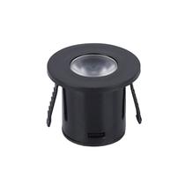 Spot para Móveis Led Pik Redondo 1w 3000k Preto 2p Preto