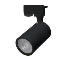 SPOT PARA TRILHO COM LED INTEGRADO PRETO 5W 3000K Bivolt