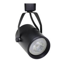 Spot para trilho eletrificado PAR30 Preto bocal E27 - Skylight iluminacao