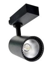 Spot Para Trilho Eletrificado Preto Led 10w FRIO 6500K