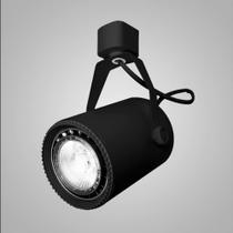 Spot Para Trilho Par20 E27 Ip20 Preto Opus 80419 Spot Para Trilho Par20 E27 Ip20 Preto Opus 80419