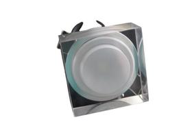 Spot Plafon Acrílico Embutido Eros Com Led 3W 4,5 X 4,5 Cm