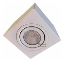 Spot plafon de sobrepor click direcionável para lâmpada LED PAR20 Spot plafon de sobrepor click direcionável para lâmpada LED PAR20