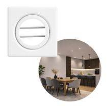 Spot Plafon Embutir Quadrado Light Orientavel em Aluminio p/ LED PAR20 E27 ST2999 - Branco