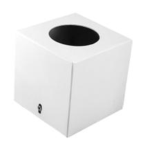 Spot Plafon Sobrepor Box Quadrado Mr16 Branco