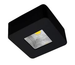 Spot Plafon Sobrepor Led 5w Quadrado P/ Pergolado Sanca - 3000K Spot Plafon Sobrepor Led 5w Quadrado P/ Pergolado Sanca - 3000K