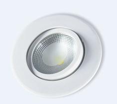 Spot PP Redondo Direcional Super Led Cob 5w 4000k Startec