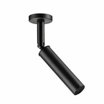 Spot Preto de Sobrepor Neo Alumínio 4x15cm Luminária Direcionável Dital Sala Quarto Spot Preto de Sobrepor Neo Alumínio 4x15cm Luminária Direcionável Dital Sala Quarto