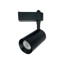 Spot Preto Para Trilho Led 10W 3000K Bivolt DS7101 Delis Spot Preto Para Trilho Led 10W 3000K Bivolt DS7101 Delis