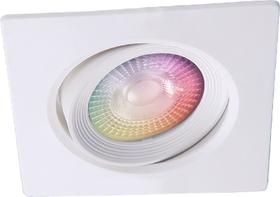 Spot Quadrado de Embutir Tramontina Smart Led 350 lm 5w RGBW Spot Quadrado de Embutir Tramontina Smart Led 350 lm 5w RGBW