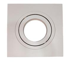 Spot Quadrado Embutir Face Plana Par20 E27 Branco - OPUS