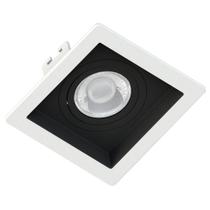 Spot Quadrado Embutir Recuado Mini Dicroica Br/Pt Saveenergy