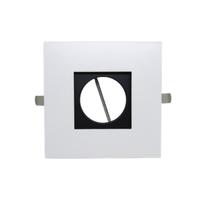 Spot Quadrado Foco Recuado Direcional AR70 GU10 BF PF BL1222