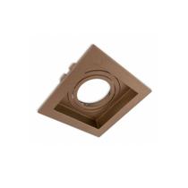 Spot Quadrado Recuado 1L PAR20 E27 ABS Cobre Moon Spot Quadrado Recuado 1L PAR20 E27 ABS Cobre Moon