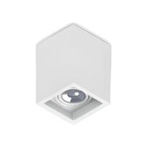 Spot Quadrado Sobrepor Dicróica Recuado Gu10 Boxit Save