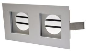 Spot Quadruplo Recuado de Embutir MR16 Kit C/ 2 Unidades Spot Quadruplo Recuado de Embutir MR16 Kit C/ 2 Unidades