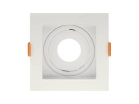 Spot Recuado De Embutir Quadrado Móvel Mr11 Branco Taschibra Spot Recuado De Embutir Quadrado Móvel Mr11 Branco Taschibra