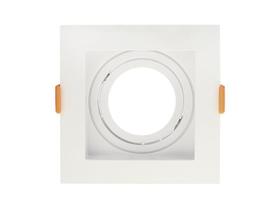 Spot Recuado De Embutir Quadrado Móvel Mr16 Branco Taschibra Spot Recuado De Embutir Quadrado Móvel Mr16 Branco Taschibra