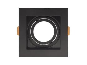 Spot Recuado De Embutir Quadrado Móvel Mr16 Preto Taschibra Spot Recuado De Embutir Quadrado Móvel Mr16 Preto Taschibra