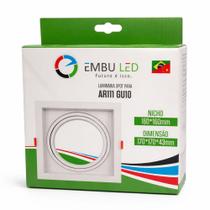 SPOT RECUADO EMB. AR111 QUAD. BRANCO (Embu Led) SPOT RECUADO EMB. AR111 QUAD. BRANCO (Embu Led)