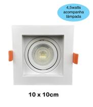 Spot recuado embutir dicroica GU10 4,5W Spot recuado embutir dicroica GU10 4,5W