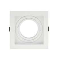 Spot Recuado Embutir Direcionável 10x10cm GU10 MR16 Dicróica