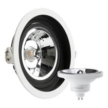 Spot Recuado Embutir + Lâmpada AR111 4000k 12W Save Energy Spot Recuado Embutir + Lâmpada AR111 4000k 12W Save Energy