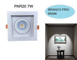 Spot recuado embutir led PAR20 7W