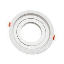 Spot Recuado Embutir para Par20 Redondo Bivolt Branco - 05623 - OUROLUX