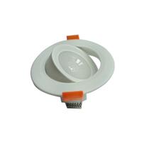 Spot redondo de 7watts branco frio para sanca