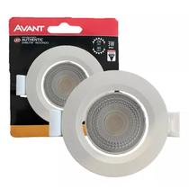 Spot Redondo Direc LED 03 Watts 3000K Branco morno AVANT Spot Redondo Direc LED 03 Watts 3000K Branco morno AVANT