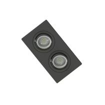 Spot save energy se-330.3170 embutir mr11 multi duplo face plana preto gu10 Spot save energy se-330.3170 embutir mr11 multi duplo face plana preto gu10