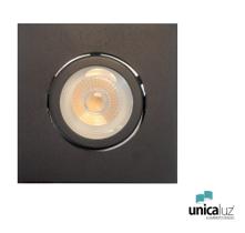 Spot semi embutido 1 x mr16 (dicróica) alumínio marrom - acend - 1299 Spot semi embutido 1 x mr16 (dicróica) alumínio marrom - acend - 1299