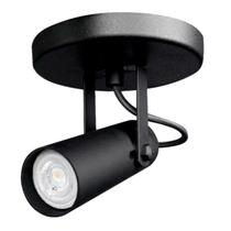Spot Sobrepor 1XMini Dicroica Preto Texturizado - Itamonte - 1144/1PTX Spot Sobrepor 1XMini Dicroica Preto Texturizado - Itamonte - 1144/1PTX