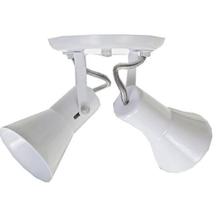 Spot Sobrepor 2 Bocal Alumínio Branco