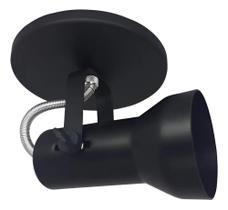 Spot Sobrepor Alumínio E27 Bra - Prateado 110V/220V (Bivolt)