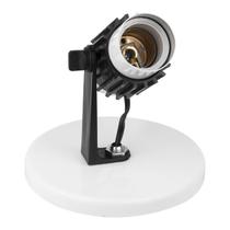 Spot Sobrepor Alumínio Para 1 Lâmpada 60w E27 Enerlux Branco