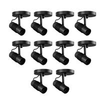 Spot Sobrepor Avant Basic 1x E-27 Preto 10 Unidades