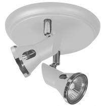 Spot Sobrepor Bivolt 2 Lâmpadas 5602 JD Molina Branco Spot Sobrepor Bivolt 2 Lâmpadas 5602 JD Molina Branco