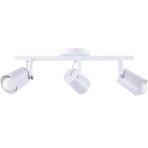 Spot Sobrepor Direcionável Fokus Trilho 03 Lâmpadas E27