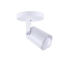 Spot Sobrepor Direcionável Luz Direcionada Fokus 01 Lâmpada E27 Moderno Bivolt Pronto Para Instalar