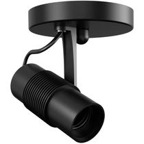 Spot sobrepor direcionavel para 1 lampada e27 preto avant