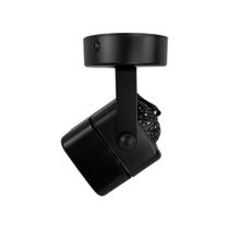 Spot Sobrepor MR16 GU10 Quadrado Preto Direcionável DS2398 Delis