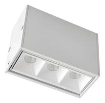 Spot Sobrepor Picco Triplo Orientável Interlight 2782ab Led Integrado Spot Sobrepor Picco Triplo Orientável Interlight 2782ab Led Integrado