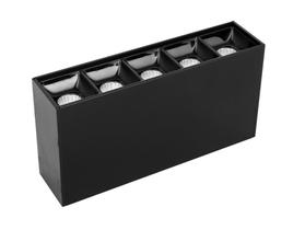 Spot Sobrepor Recuado 10W 2700K Luz Amarela Preto Opus