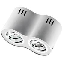 Spot sobrepor red kube 2xdicroica - al esc Spot sobrepor red kube 2xdicroica - al esc