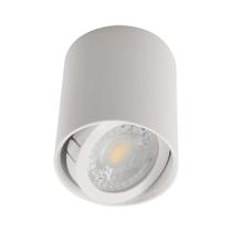 Spot Sobrepor Redondo 6,5cm ABS Branco P/ MR16 GU10 SZ290S Megalux ST3033